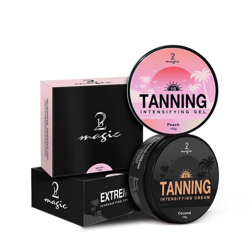 2Bmagic Natural Tanning Gel SPF30+ bronze glow product