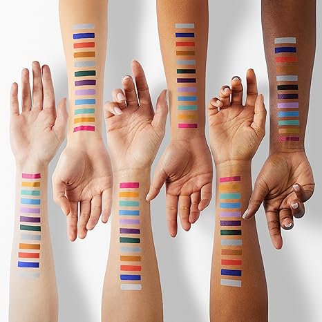 2Bmagic 20-color liquid eyeliner swatches