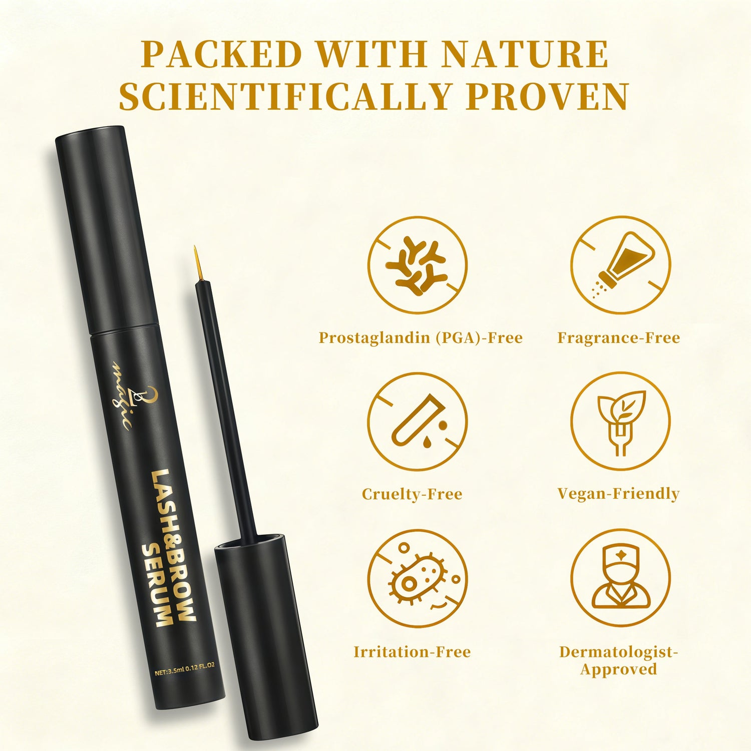 Gentle Lash Serum Routine for Sensitive Eyes