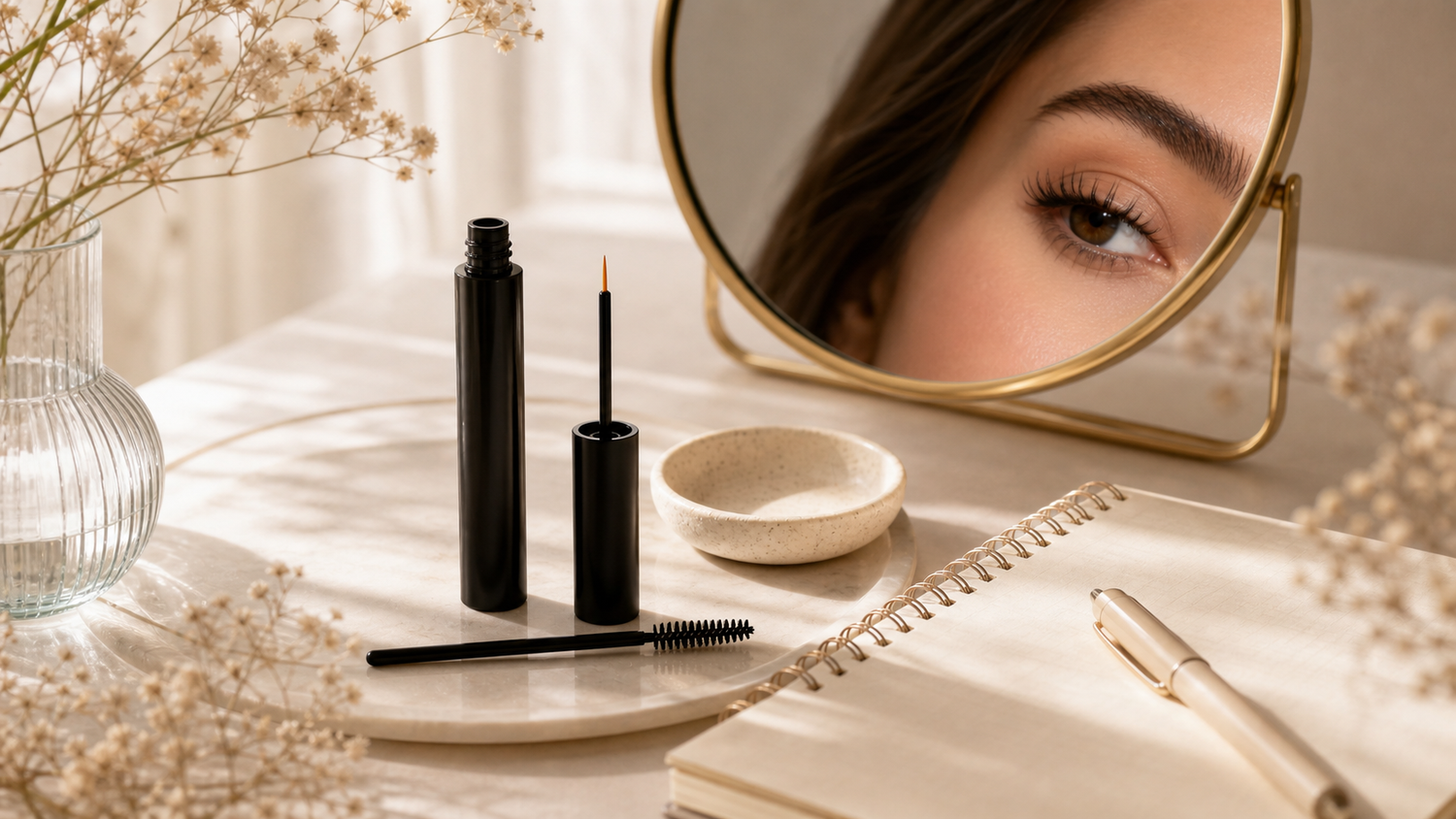 lash growth cycle and lash serum consistency beauty routine