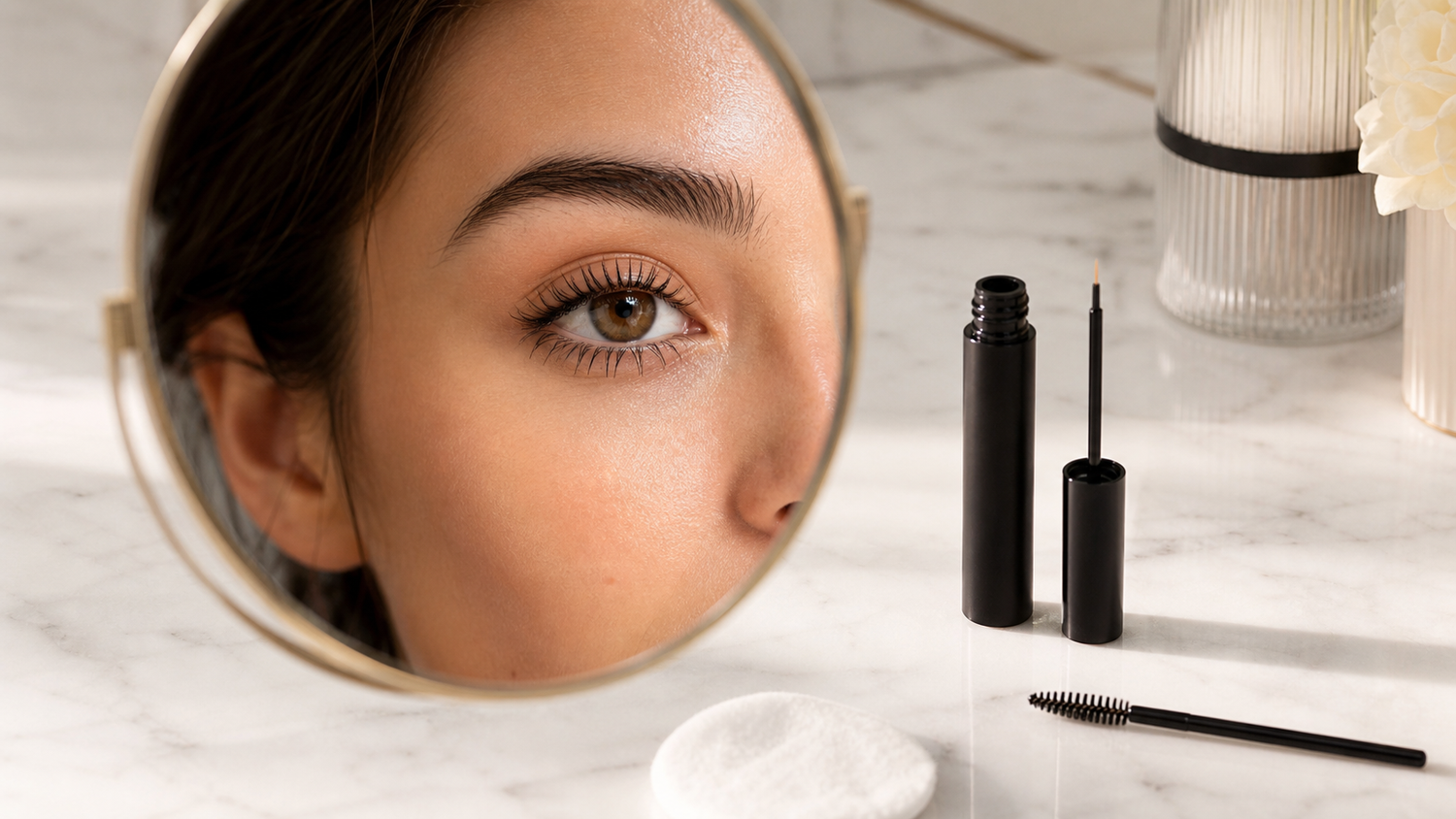 2bmaagic lash serum beginners guide with clean beauty vanity