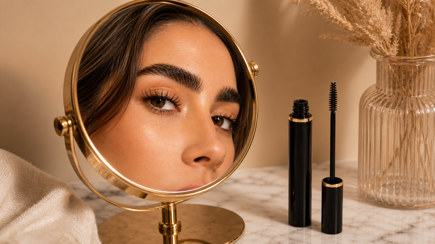 2bmaagic lash and brow serum routine for natural lashes and brows
