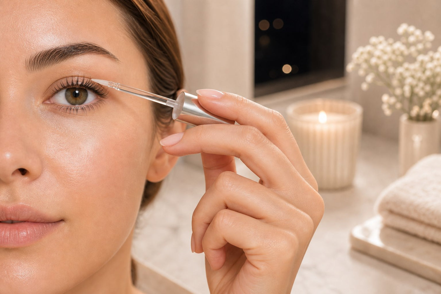 2bmaagic gentle lash serum routine for sensitive eyes