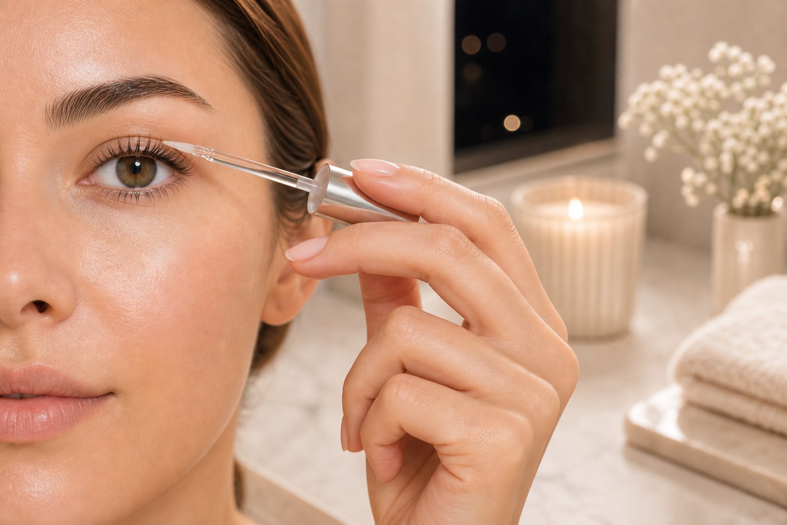 2bmaagic gentle lash serum routine for sensitive eyes