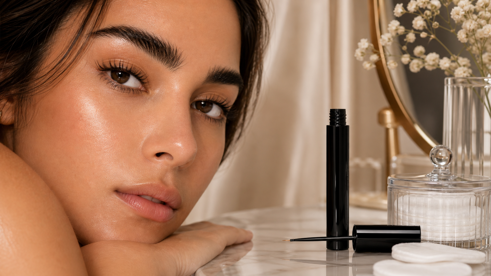 2bmaagic vegan lash serum routine for sensitive eyes