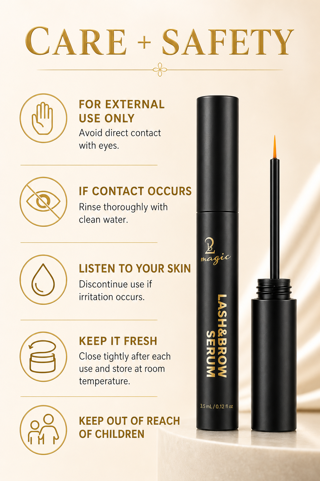 Sensitive-Eye Lash Serum Guide: How to Care for Lashes Gently