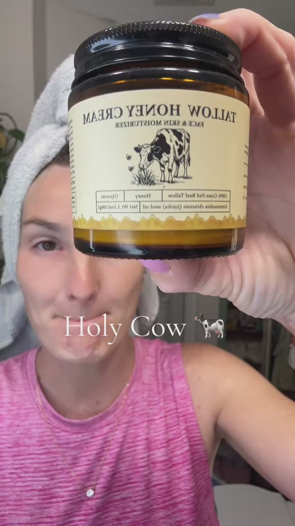 2Bmagic Beef Tallow and Honey Balm for self-tanning hand aftercare