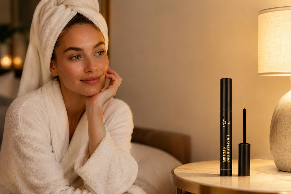 Beginner guide to starting a gentle lash serum routine