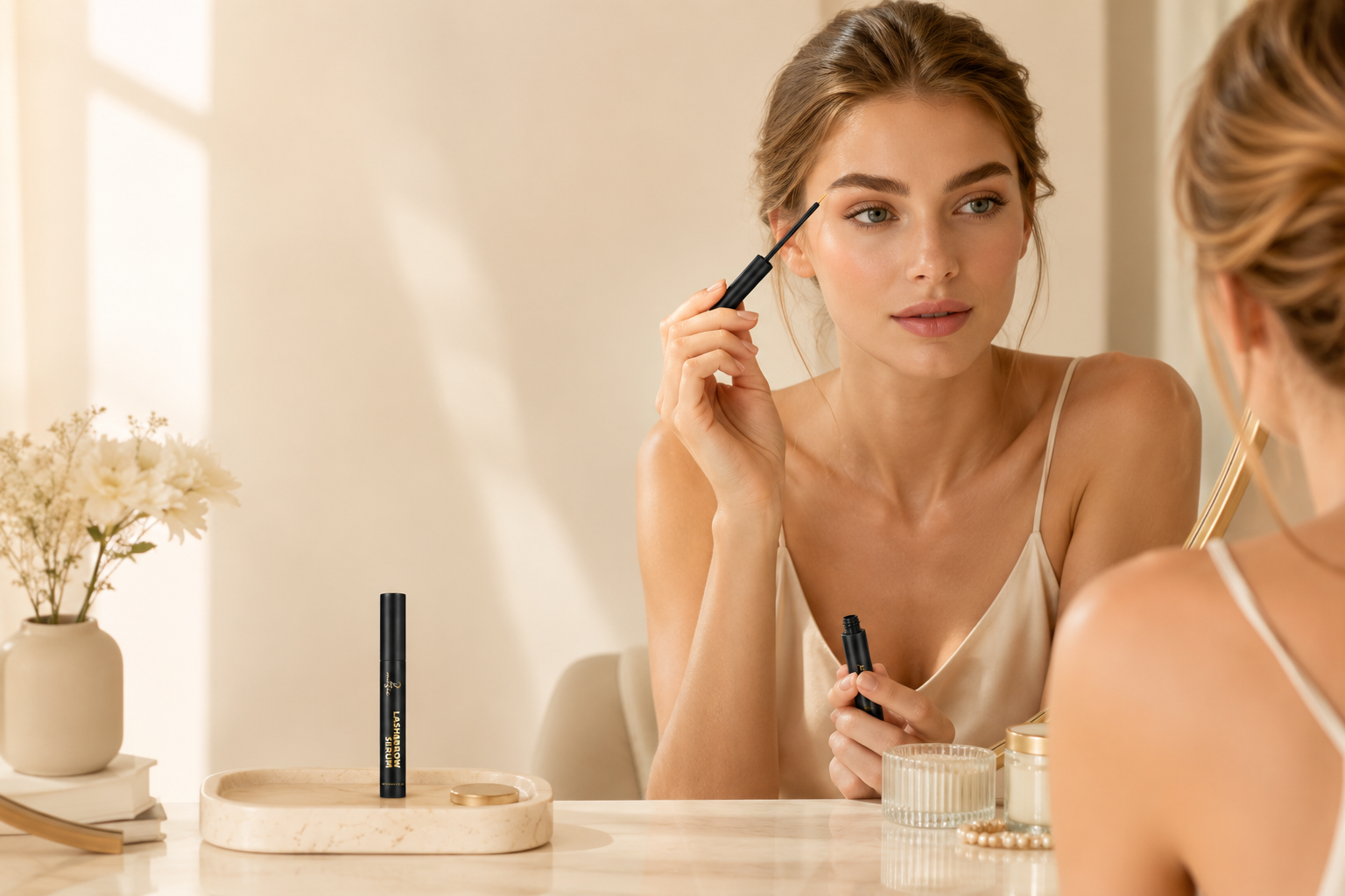 Gentle lash care reset after removing eyelash extensions