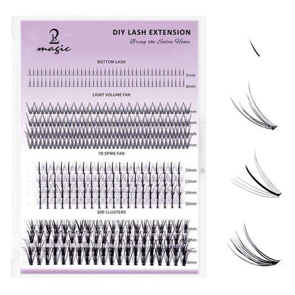 2Bmagic Clusters DIY Lash | Bottom Lash | 7D 20D Cluster Lashes