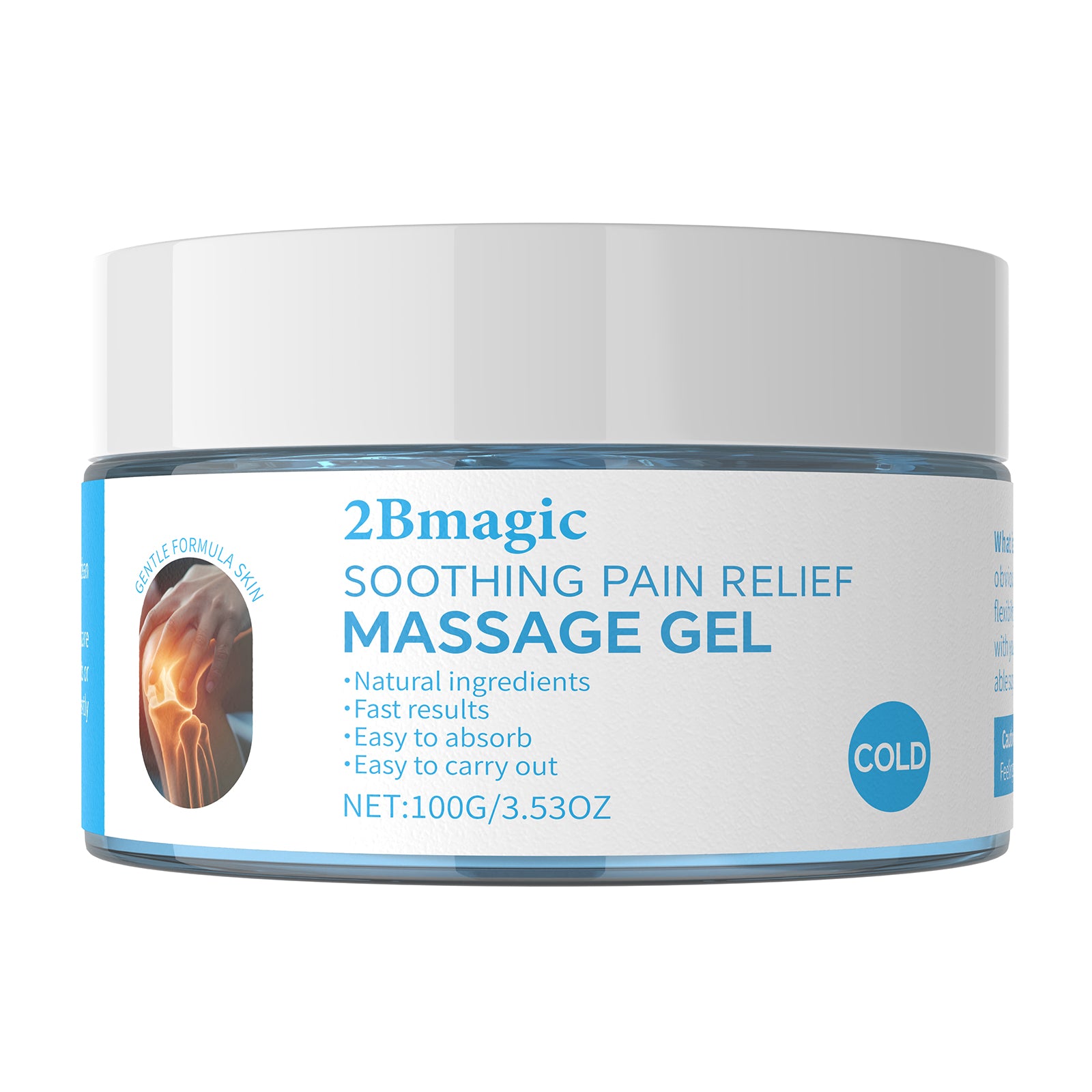 2Bmagic Soothing Pain Relief Massage Gel | HOT &amp; COLD