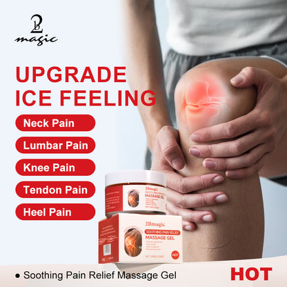 Sodium chondroitin sulfate ingredient in 2Bmagic massage gel for joint cartilage comfort