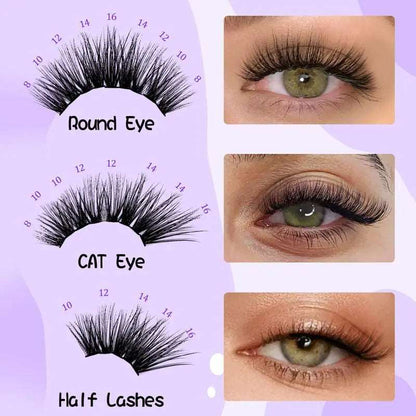 2Bmagic Clusters DIY Lash | Bottom Lash | 7D 20D Cluster Lashes