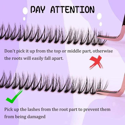 2Bmagic Clusters DIY Lash | Bottom Lash | 7D 20D Cluster Lashes