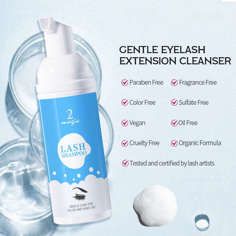 2Bmagic Lash Shampoo product detail for lash care