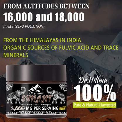 Shilajit resin supplement packaging view