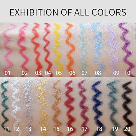 2Bmagic colorful eyeliner set for graphic eye makeup