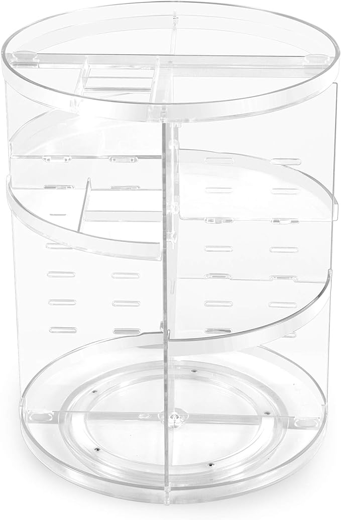 Adjustable cosmetic shelf organizer product image