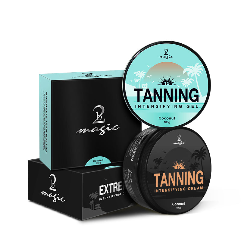 2Bmagic SPF tanning gel for summer body-care routine