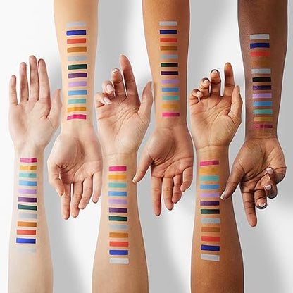 2Bmagic 20-color liquid eyeliner swatches