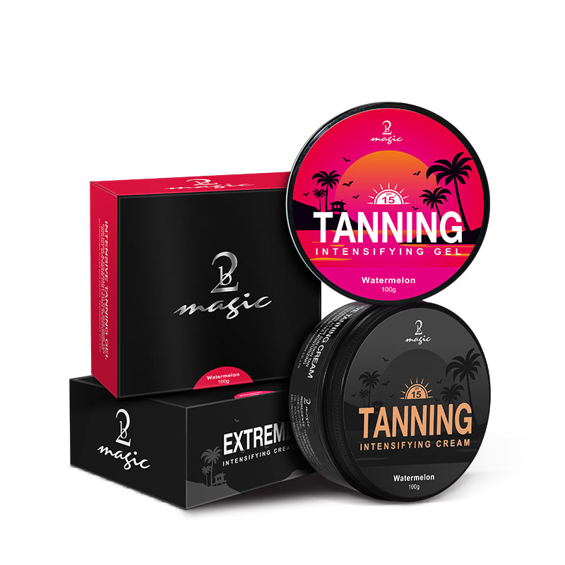 2Bmagic tanning gel SPF30+ for golden-looking skin