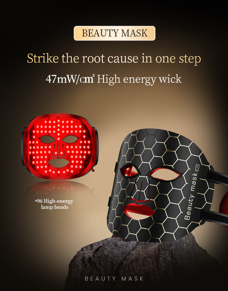 2Bmagic LED face mask product angle view