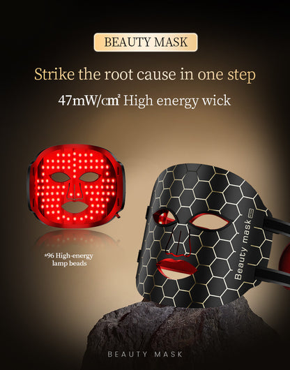 2Bmagic LED face mask product angle view
