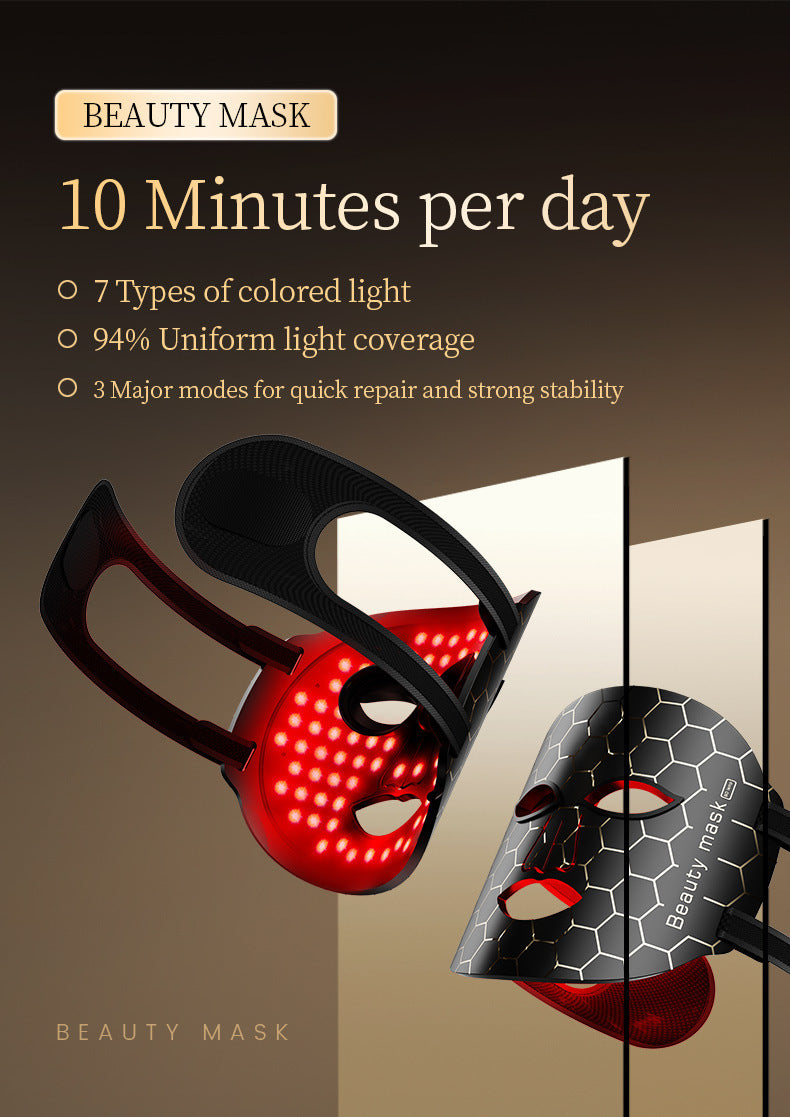 2Bmagic LED face mask side view