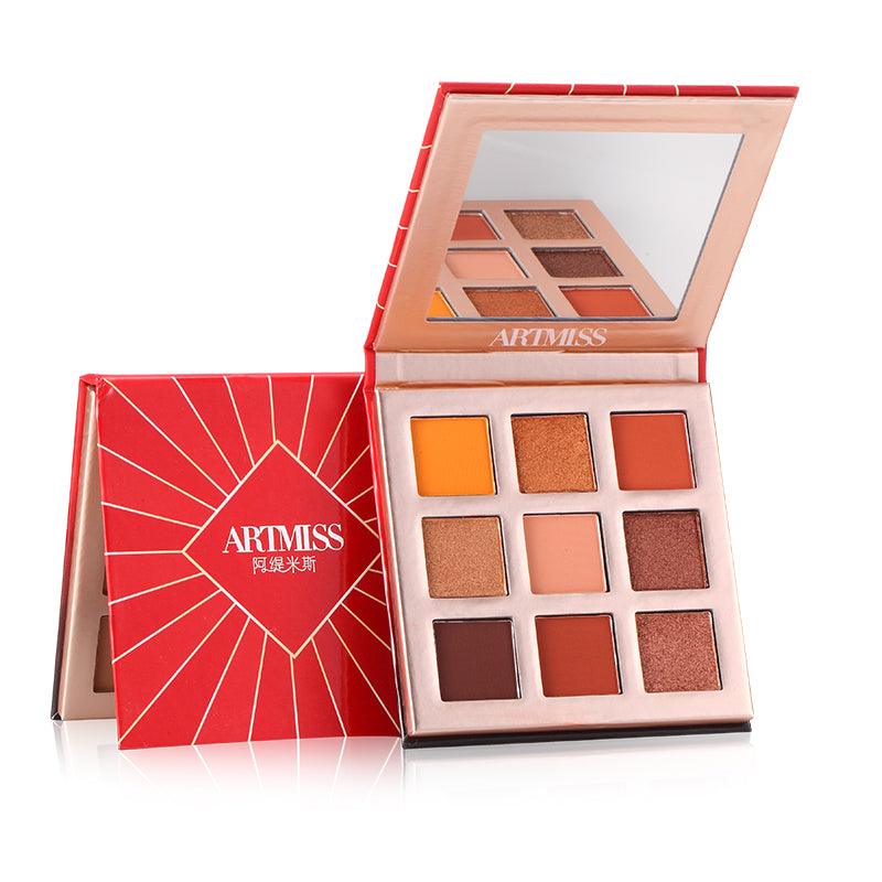 2Bmagic nine-shade palette for natural eye makeup