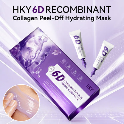 HKY 6D Recombinant Collagen Peel-Off Mask | Non-Irritating Renewal