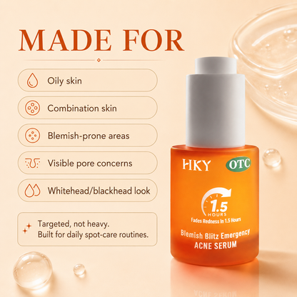 HKY Blemish Blitz Emergency Acne Serum | Rapid Redness Fading