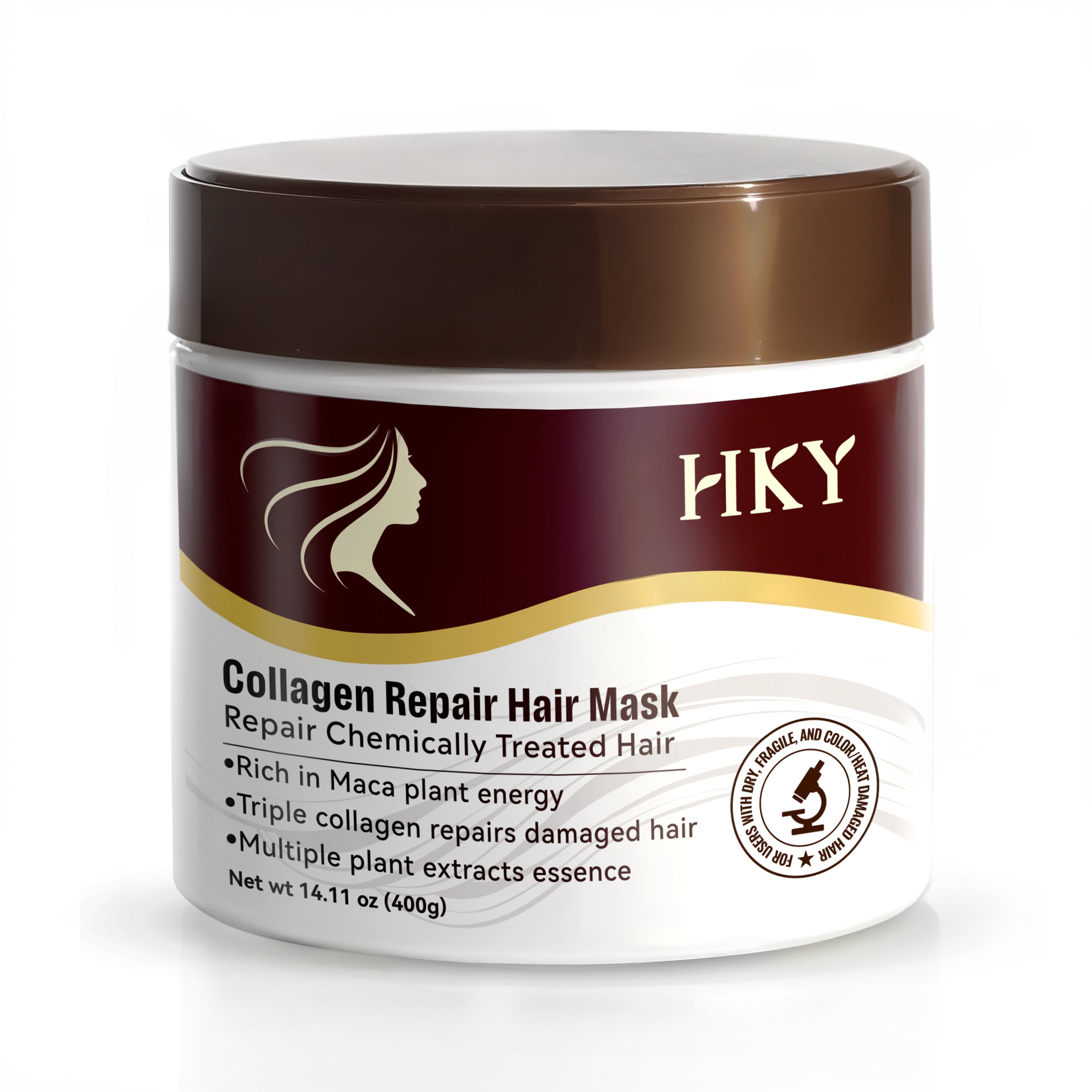 HKY Deep Repair Hair Mask | Silk Protein Coating