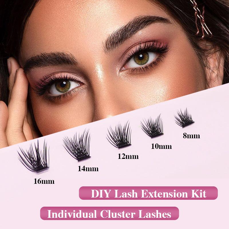 2Bmagic DIY cluster lashes for everyday soft glam